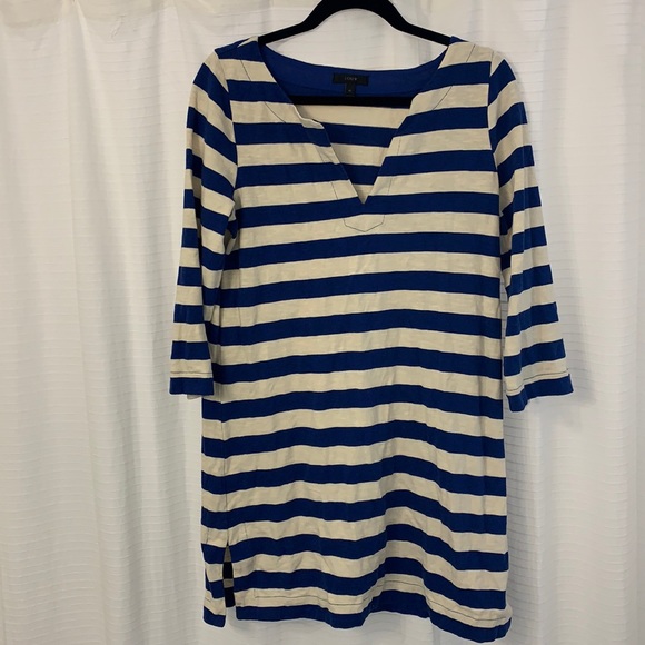 J Crew striped dress/tunic shirt - Picture 1 of 2